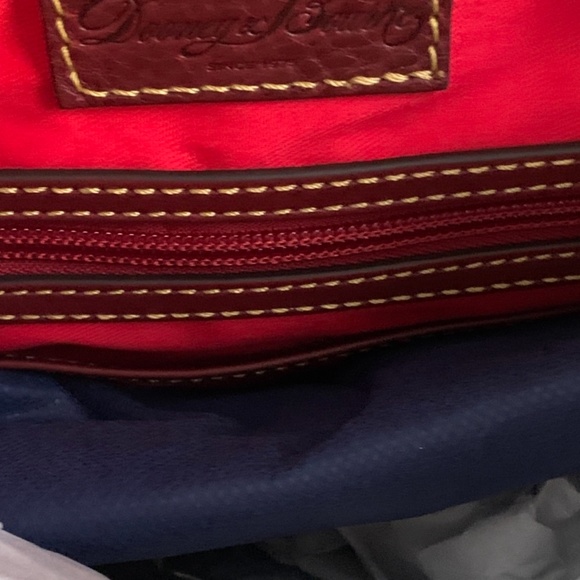 Dooney & Bourke Florentine Brenna Exquisite Leather Stunning Color - Picture 8 of 11